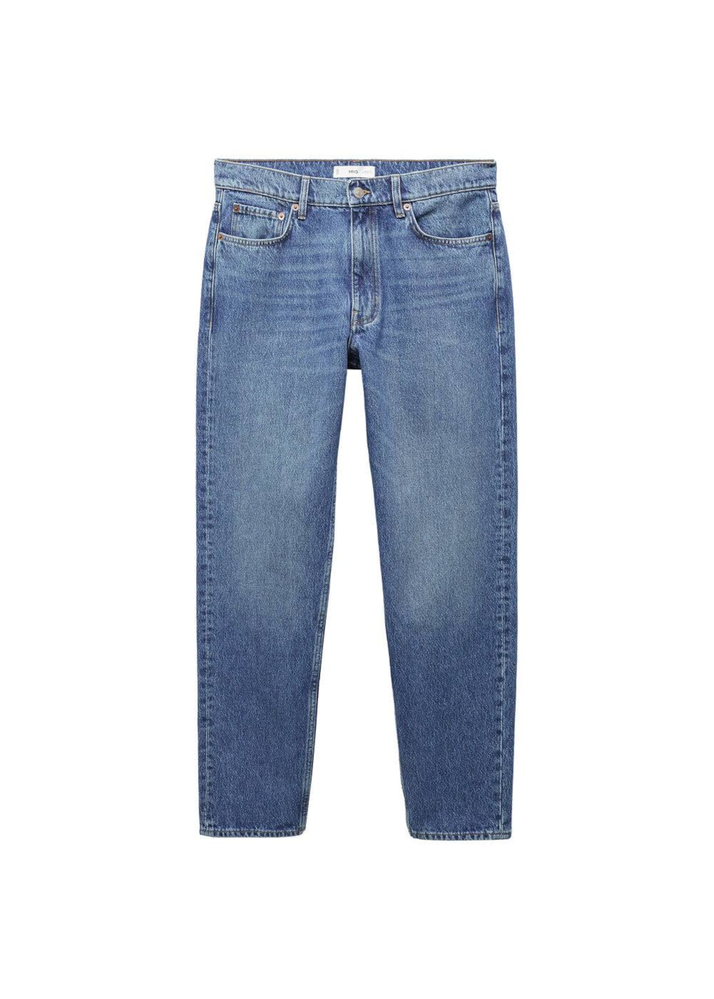 MANGO MAN Regular Jeans in Blau: Vorderseite