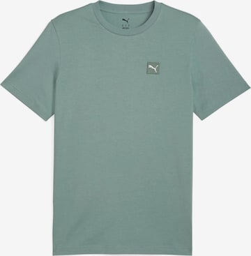 T-Shirt 'ESS ELEVATED' PUMA en vert : devant