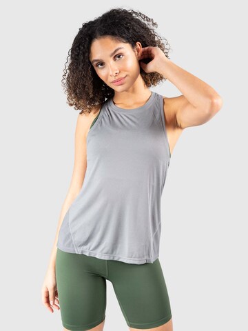 Smilodox Sports Top 'Tessie' in Grey: front