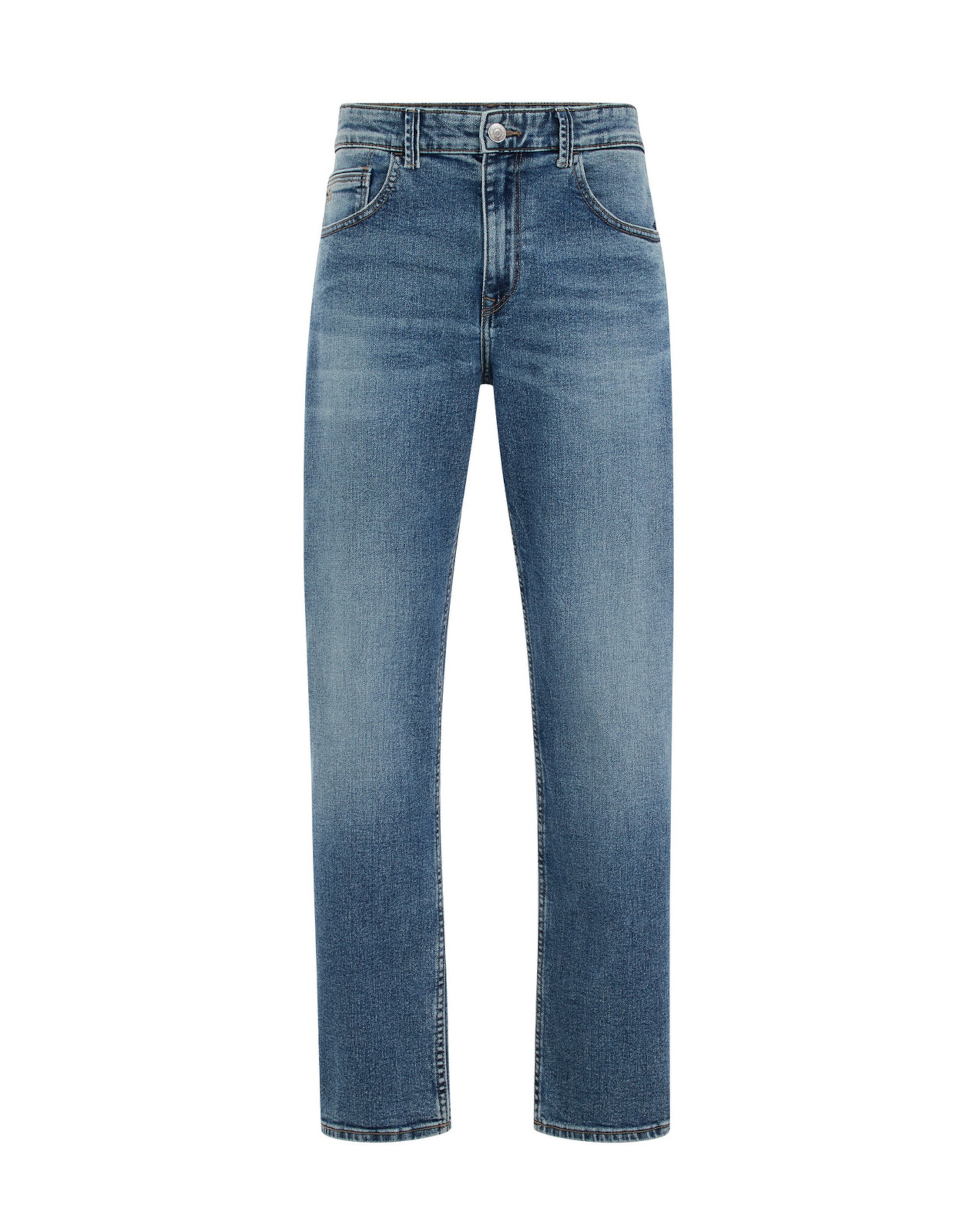 WE Fashion Обычный Джинсы в Синий: спереди