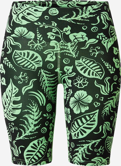 Hey Honey Sportbroek 'DESERT ISLAND' in de kleur Lichtgroen / Zwart, Productweergave