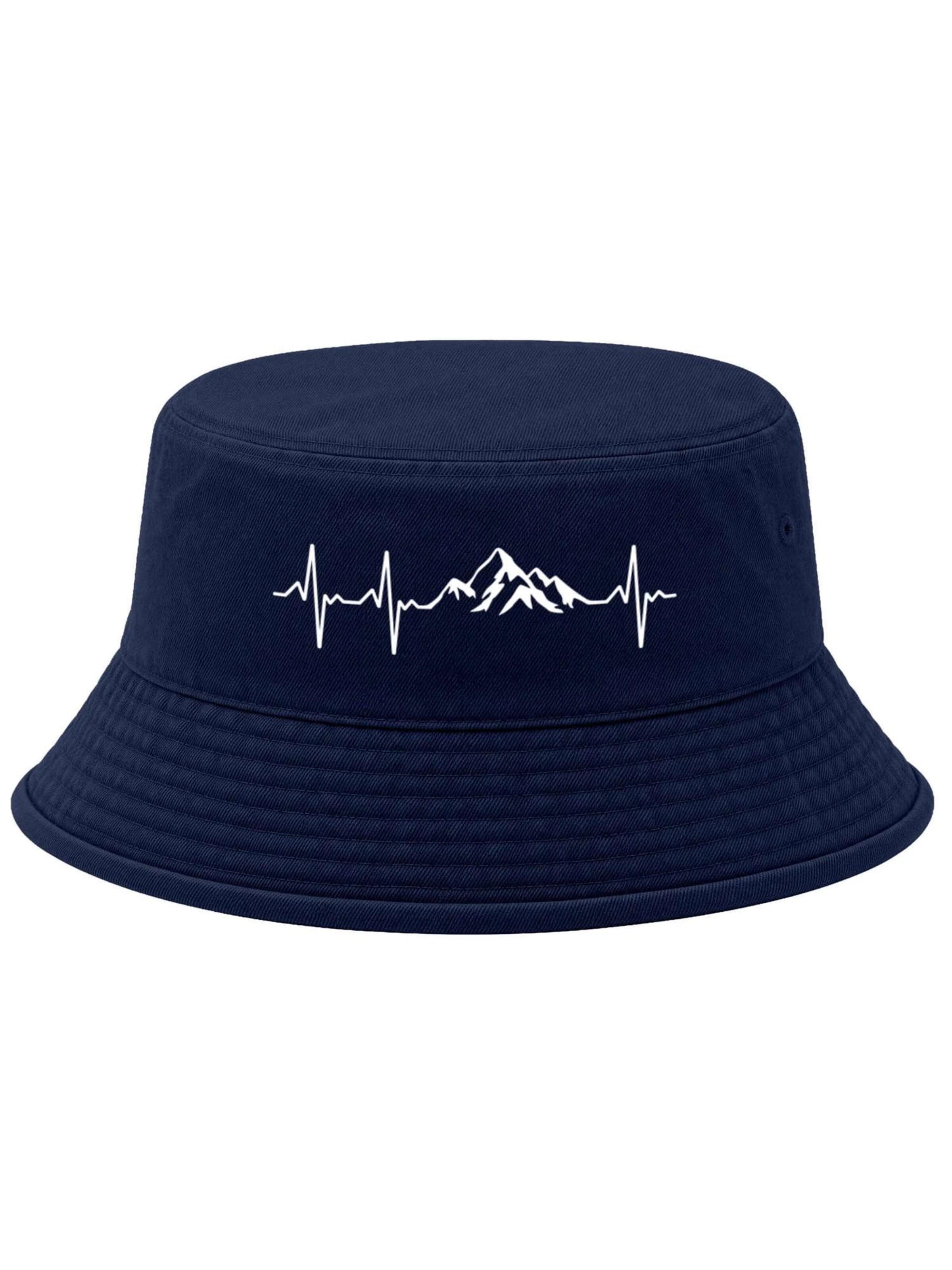 Neverless Hat 'Bergliebe' in Blue: front