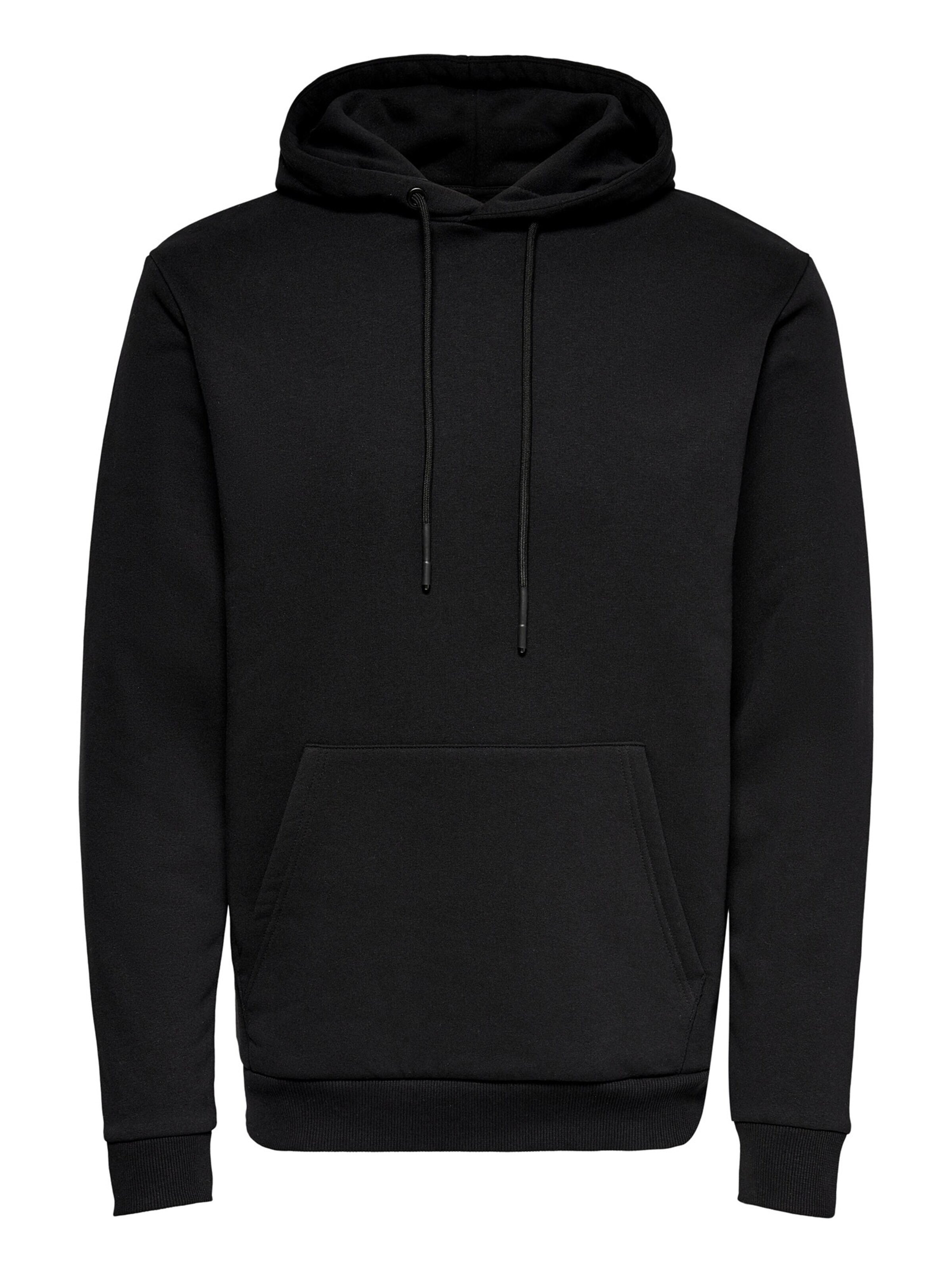 Only & Sons Sweatshirt 'Ceres' in Black: front