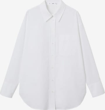 MANGO Blouse in White: front