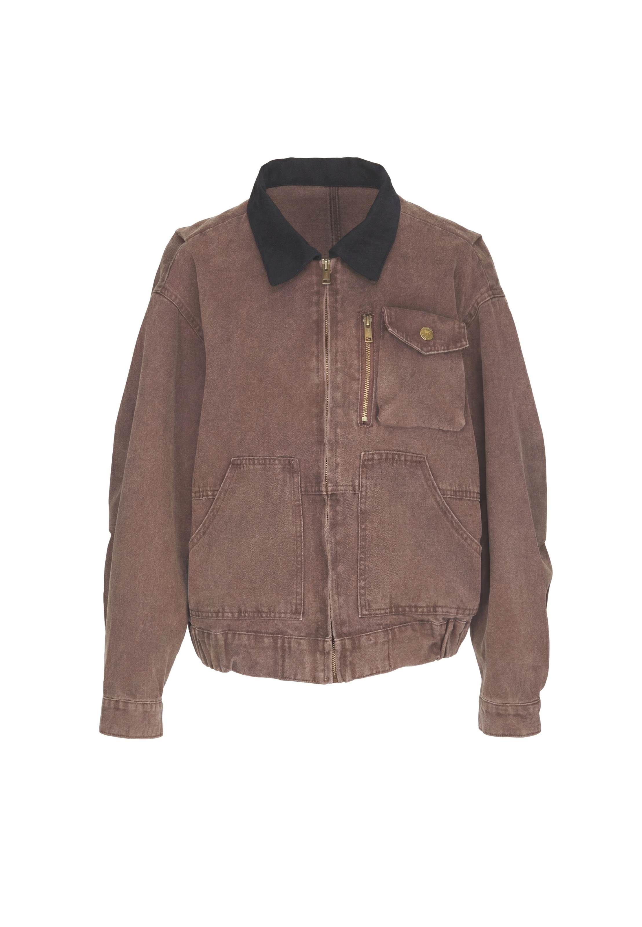 MYMO Chaqueta de entretiempo en M en marrón, Vista del producto