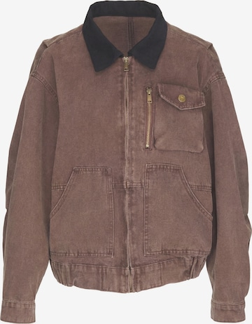 MYMO - Chaqueta de entretiempo en azul: frente