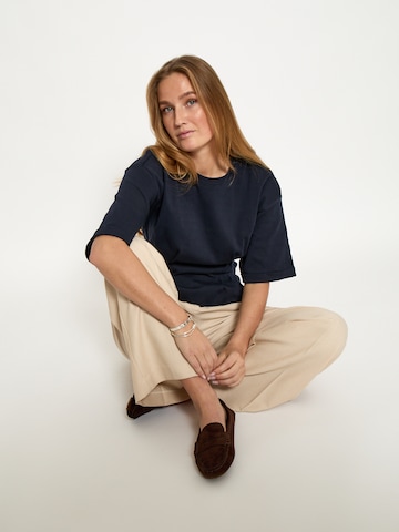 minus - Top 'Juniana' en azul