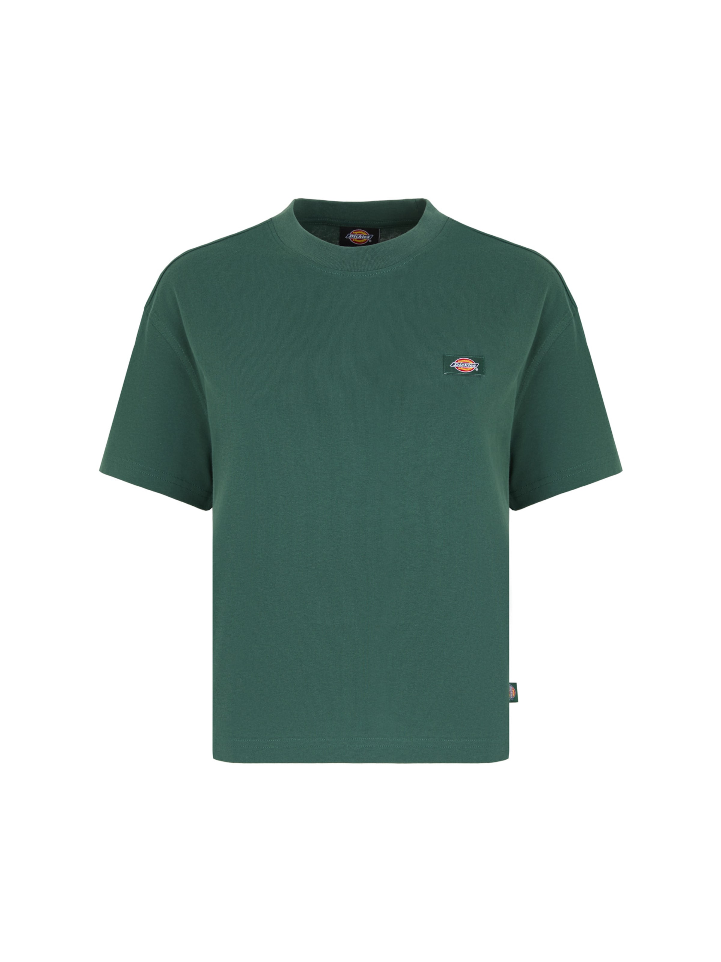 DICKIES Tričko 'Oakport' - Zelená: predná strana