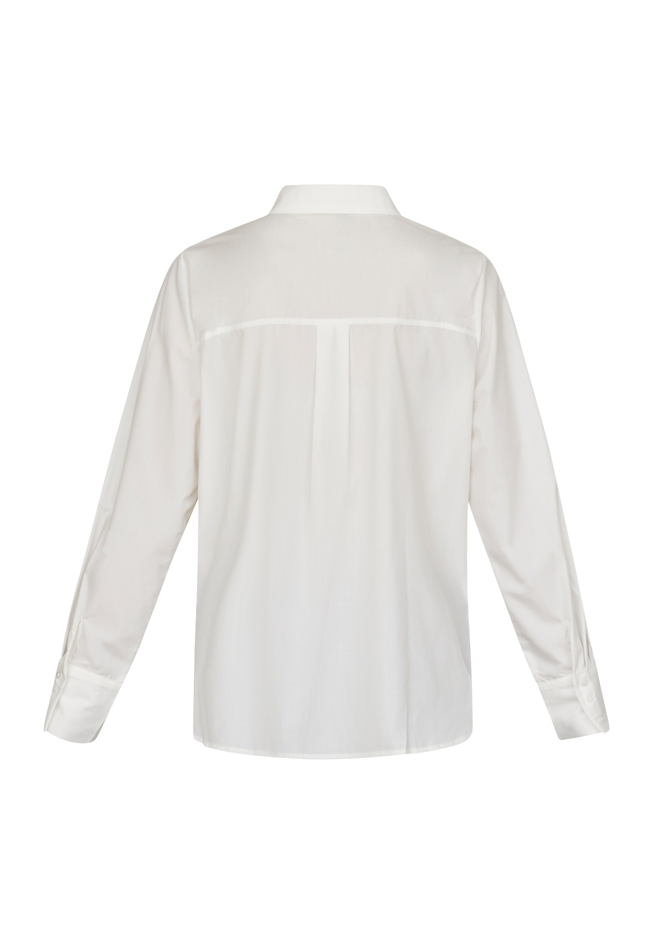 SISTERS POINT - Blusa 'VIARRA' en blanco: atrás