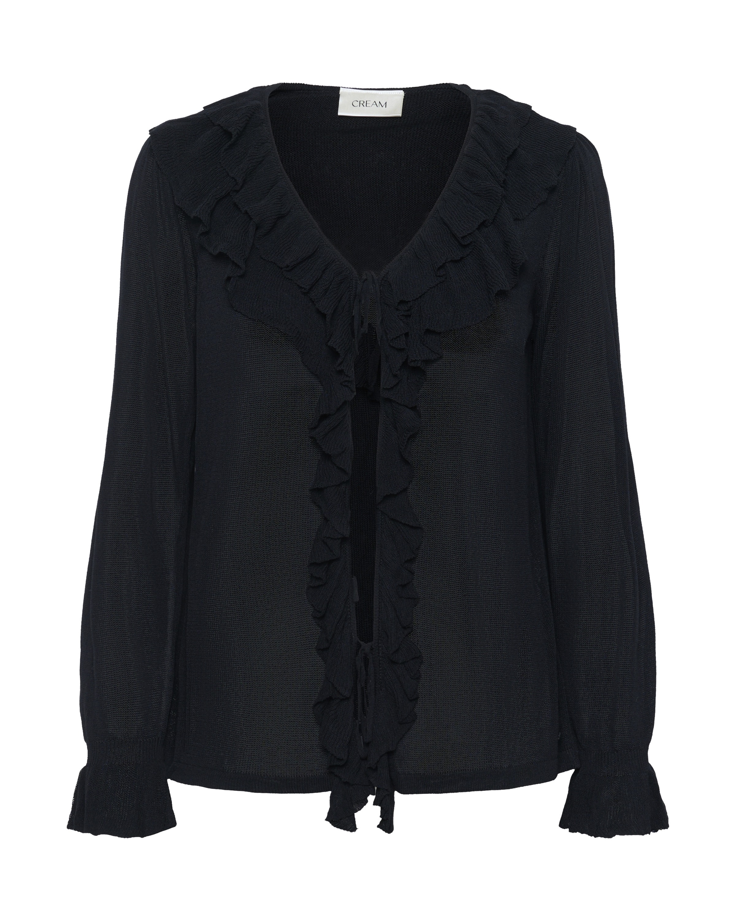 Cream Bluse 'Mezzino' in Schwarz: Vorderseite