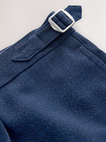 Next Slim fit Pleat-Front Pants in Blue