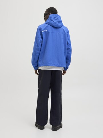 JACK & JONES Regular Trousers with creases 'Baggy' in Black
