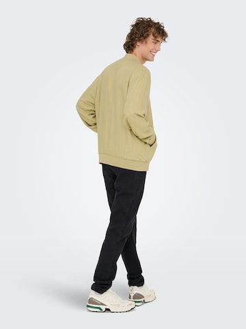 Only & Sons Between-Season Jacket 'ONSRENATO' in Beige: back