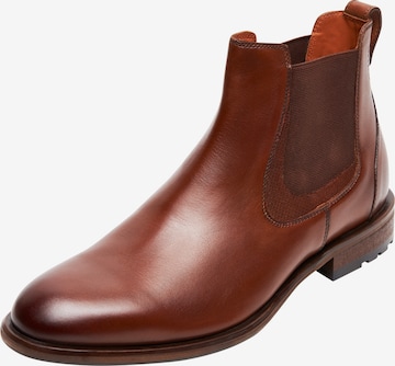 Chelsea Boots 'Henry ' VANLIER en marron : devant