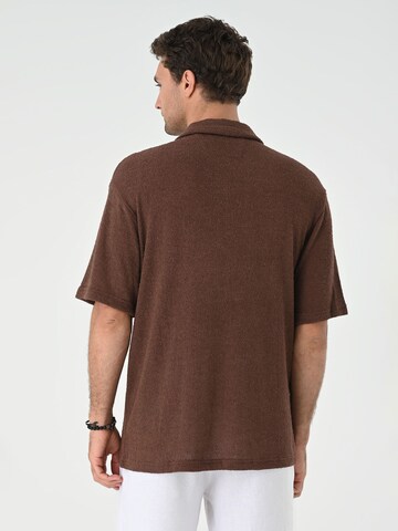 Antioch Regular Fit Skjorte i brun