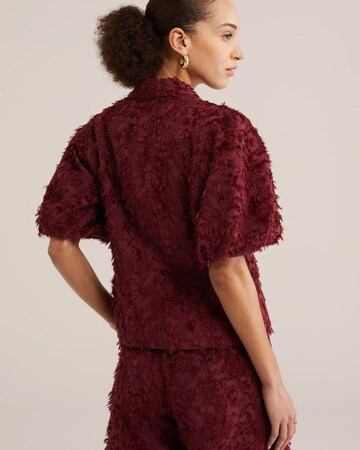 WE Fashion - Blazer en rojo