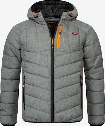 Veste d’hiver Geo Norway en gris : devant
