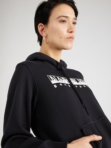 NAPAPIJRI Sweatshirt 'ROPE' in Schwarz