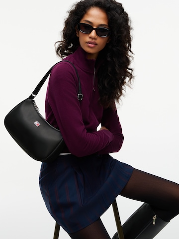 Borsa a spalla 'DAILY' di Tommy Jeans in nero