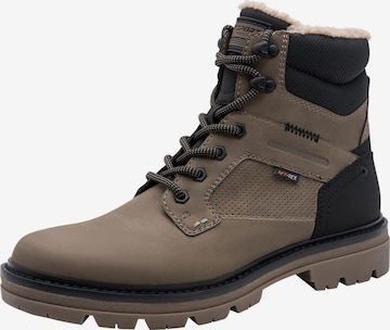 MARCO TOZZI Schnürboots in Beige: Vorderseite