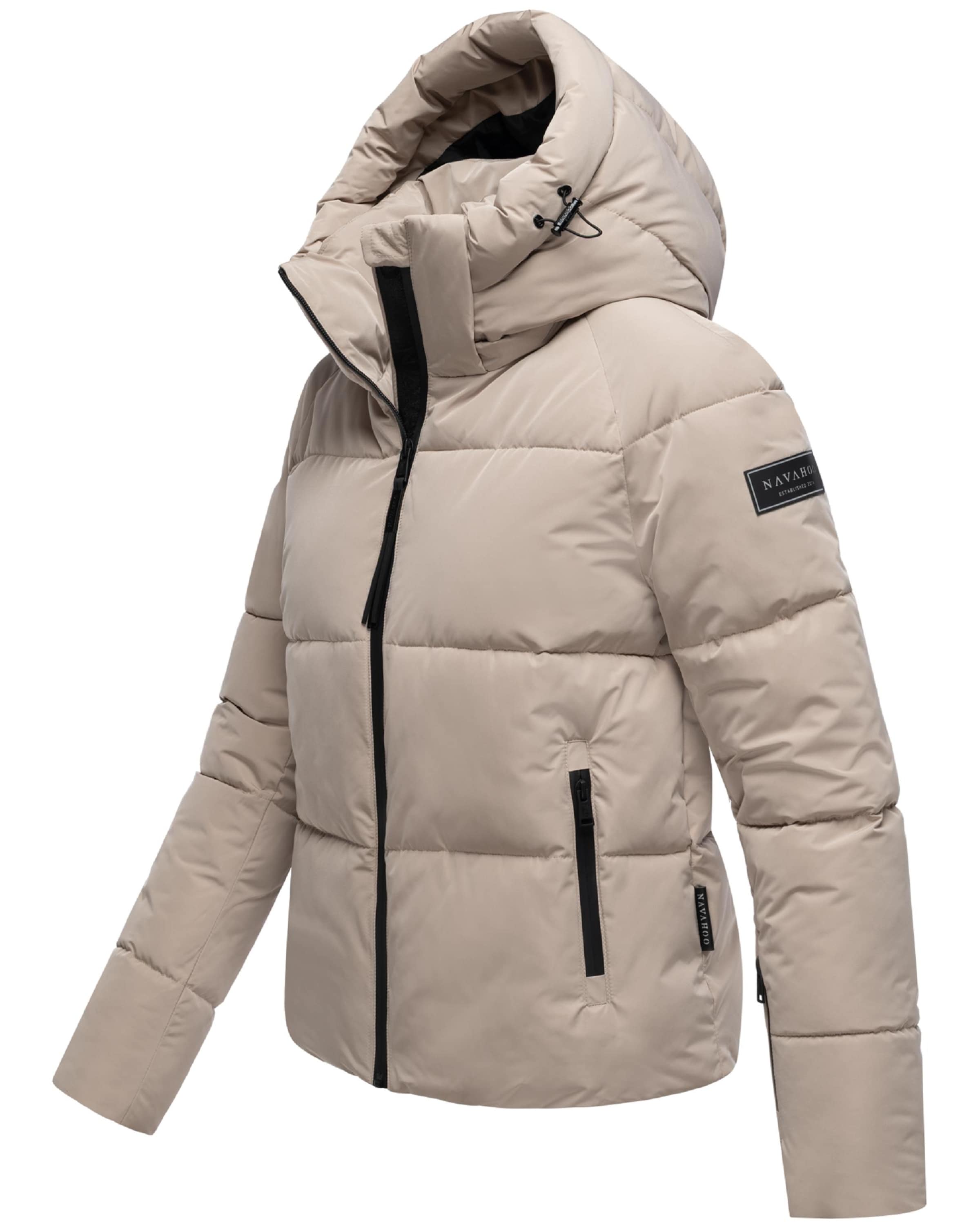 NAVAHOO Χειμερινό μπουφάν 'Frostherz XIV' σε μπεζ