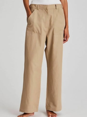 Gai+Lisva Regular Hose in Beige: Vorderseite