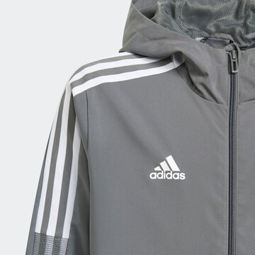 ADIDAS PERFORMANCE Athletic Jacket 'Tiro 21' in Grey