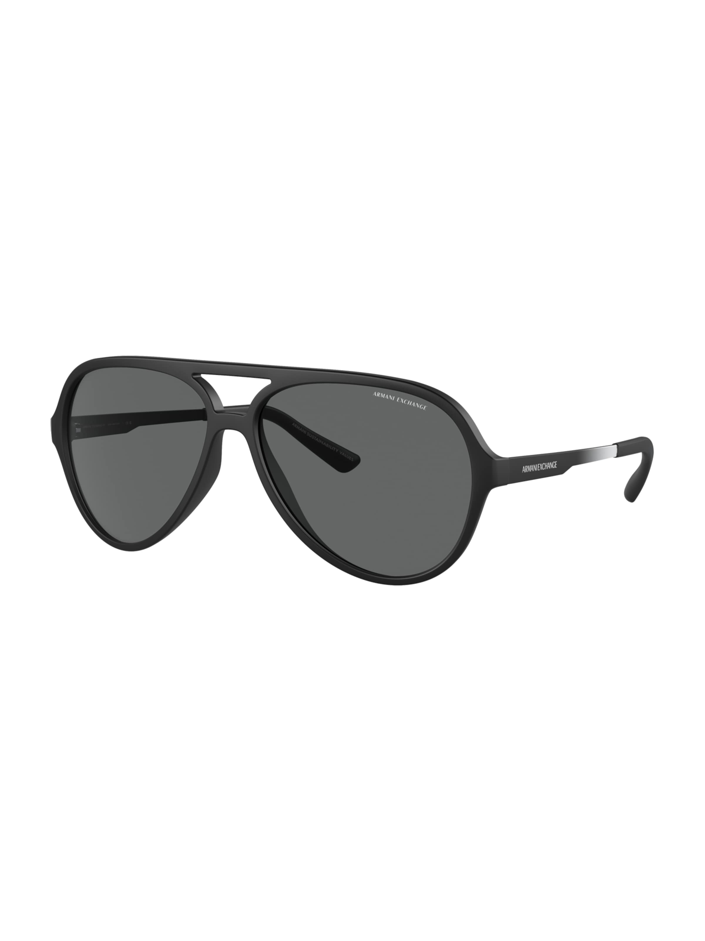 ARMANI EXCHANGE Sonnenbrille in Schwarz: Vorderseite