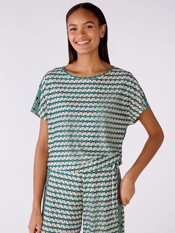 OUI Blouse in Groen: voorkant