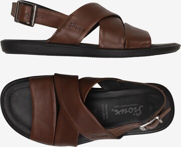 SIOUX Sandalen 39 in Braun: Vorderseite