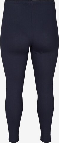 Zizzi Skinny Leggings in Blauw