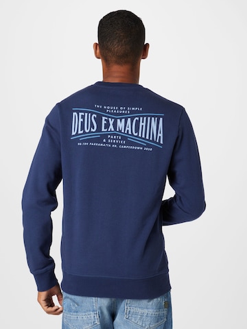 DEUS EX MACHINA Sweatshirt 'Avenue' in Blue