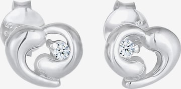 Elli DIAMONDS Earrings in Silver: front