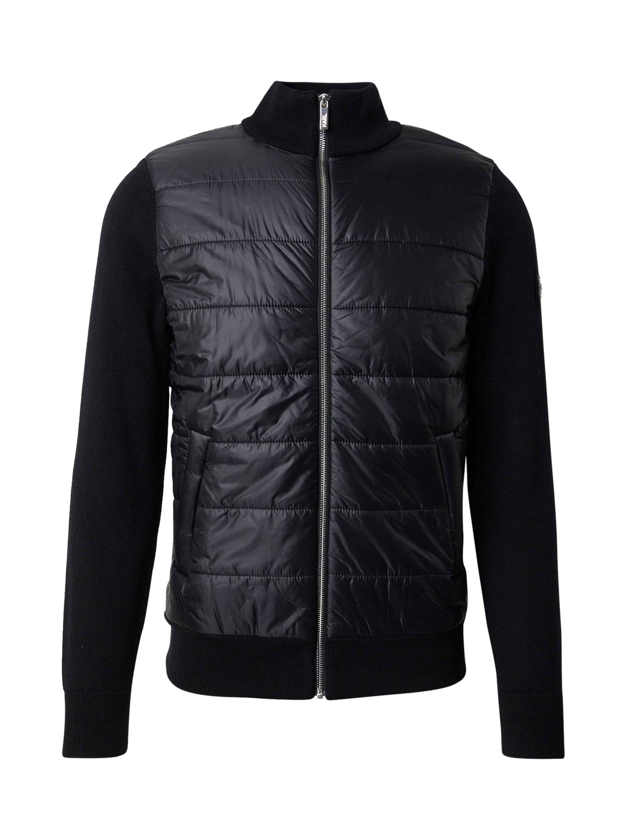 Karl Lagerfeld Kardigán - fekete: elől