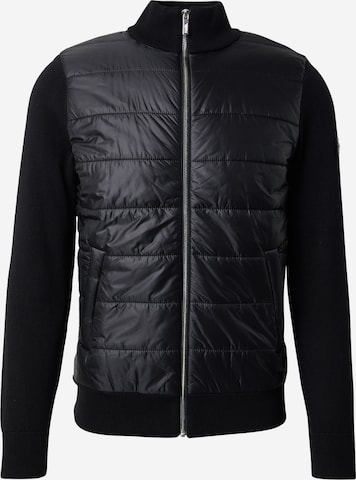 juoda Karl Lagerfeld Kardiganas: priekis