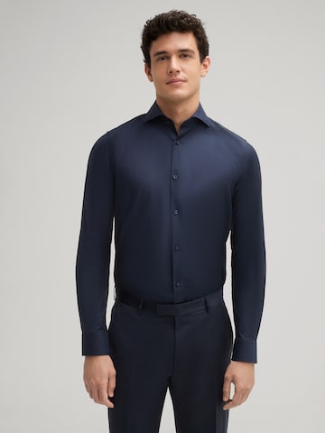 Coupe slim Chemise 'Pares' JOOP! en bleu : devant
