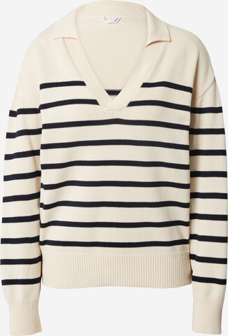 MELAWEAR Pullover 'VEDAV' i beige: forside