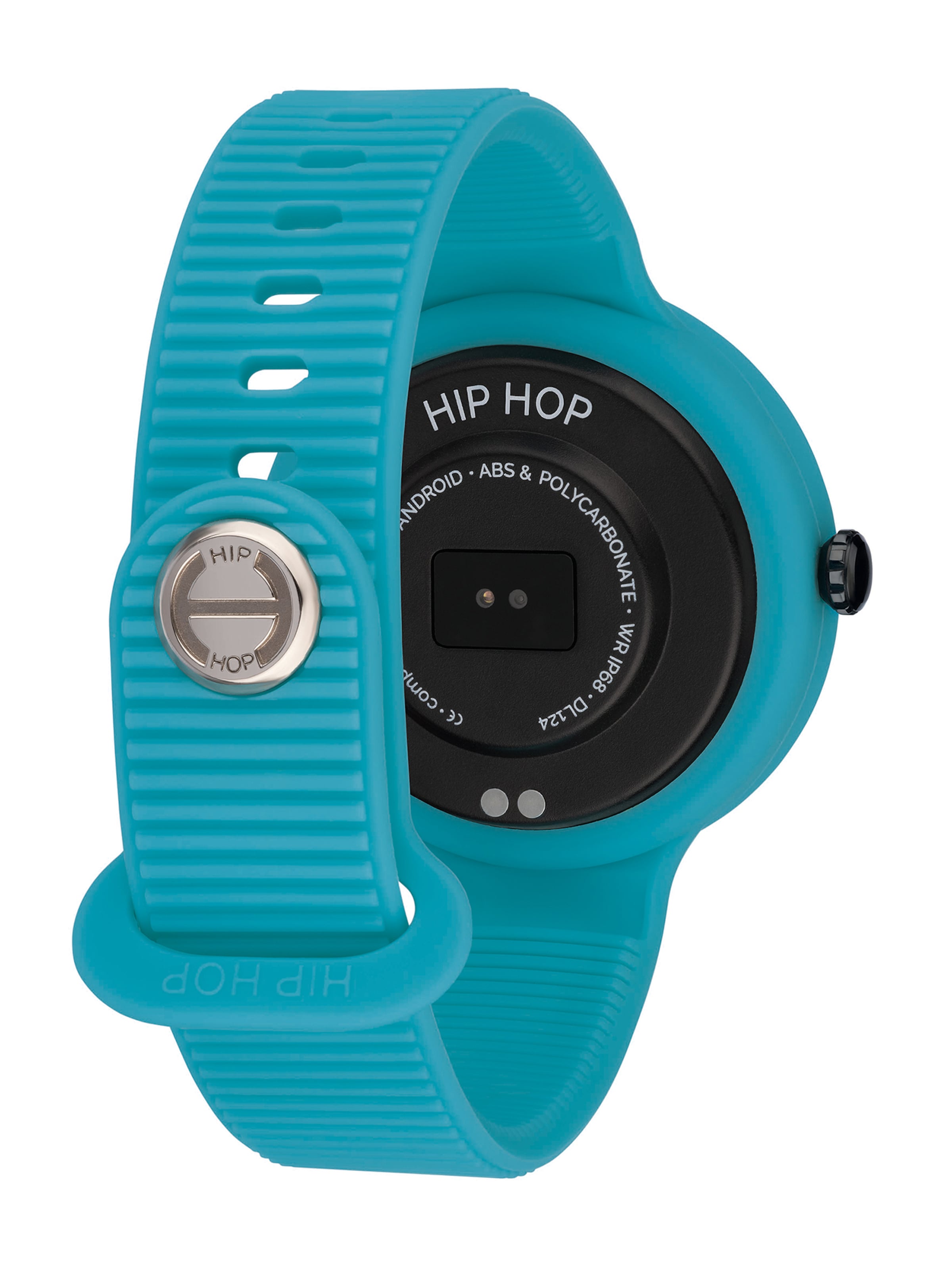 Orologio digitale di Hip Hop in blu