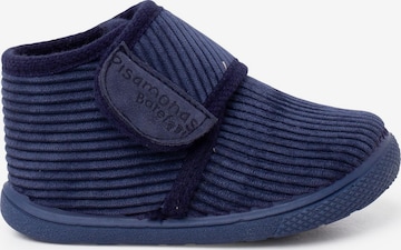 Pisamonas Hausschuh in Blau: Vorderseite