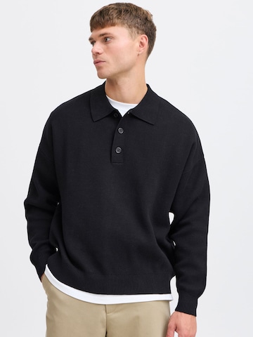 !Solid Pullover 'Nahim' in Schwarz: Vorderseite