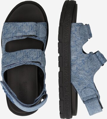 Karl Lagerfeld Sandals in Blue