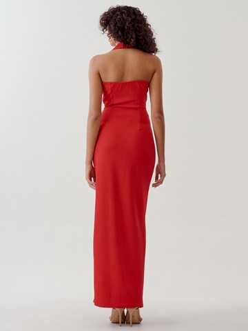 Chancery - Vestido 'BLAZE' em vermelho: atrás