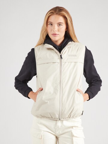 NAPAPIJRI - Chaleco 'A-RUTH' en beige: frente