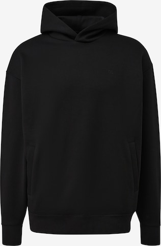 QS Sweatshirt in Schwarz: Vorderseite