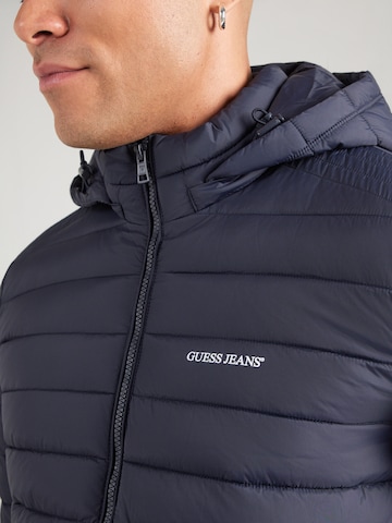 GUESS JEANS Prehodna jakna | modra barva