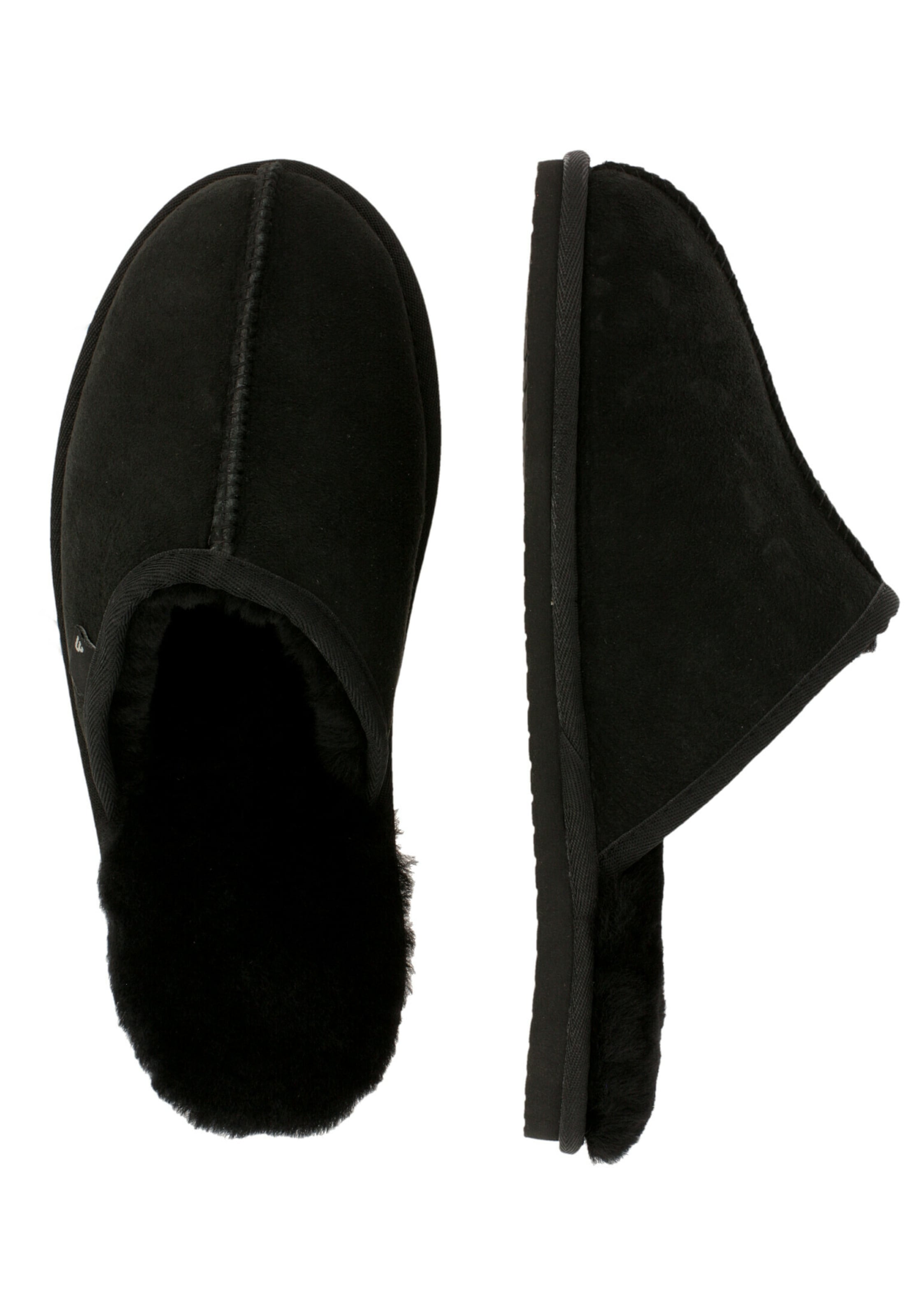 BULLBOXER Hjemmesko i sort