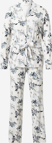 SCHIESSER Pajama in Beige: front