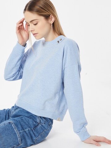 Ragwear Sweatshirt 'BLESED' i blå