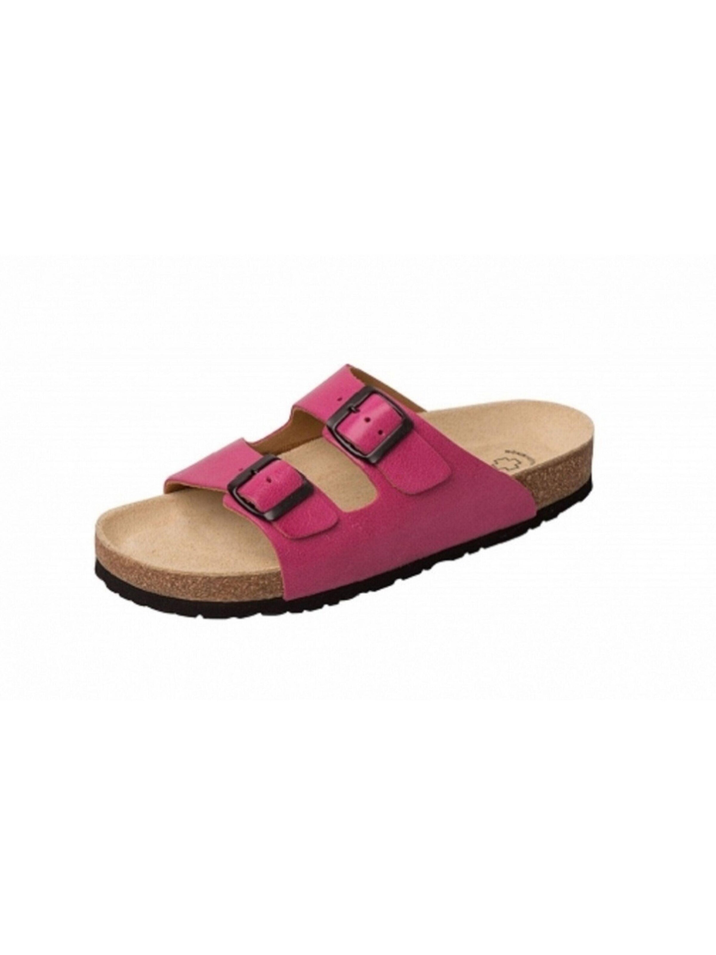 Weeger Sandale 'Bio Pantol. Art. 41110-65'‌‌‌‌‌‌ in Pink: Vorderseite