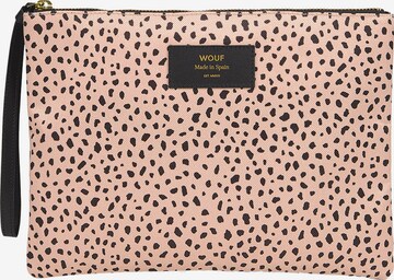 Wouf Clutch in Pink: predná strana